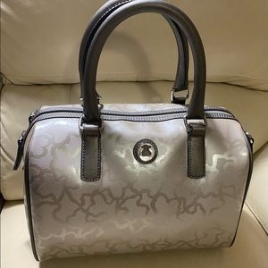 TOUS Kaos Shiny, Women’s Bowling Bag, Silver